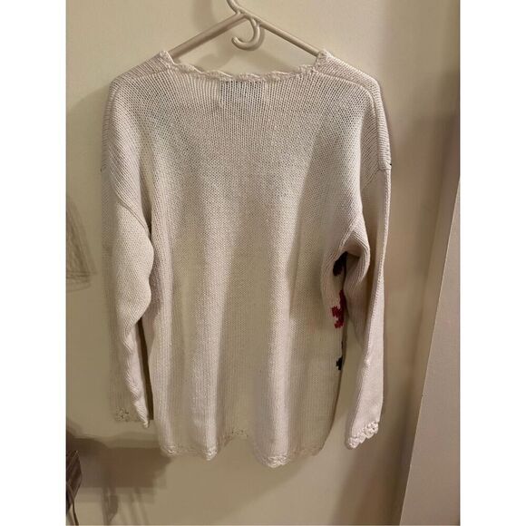 Vintage Golden Touch V-Neck Sweater - Picture 3 of 3
